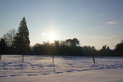 Parc sud en hiver